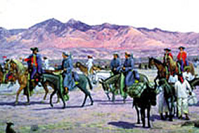 Approximately 240 colonists joined the expedition from Mexico to California.