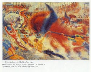 Umberto Boccioni_The_City_Rises_1910